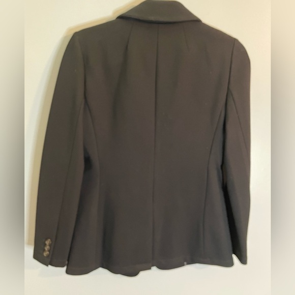 J.CREW Patch Pocket Blazer fabric from Italy Mario Belucci, Black Size 2 NWT - Picture 9 of 10